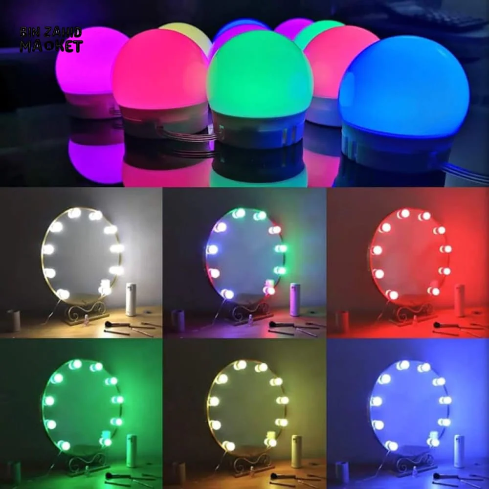 10 PIECES RGB VANITY BULB LIGHT - Image 2
