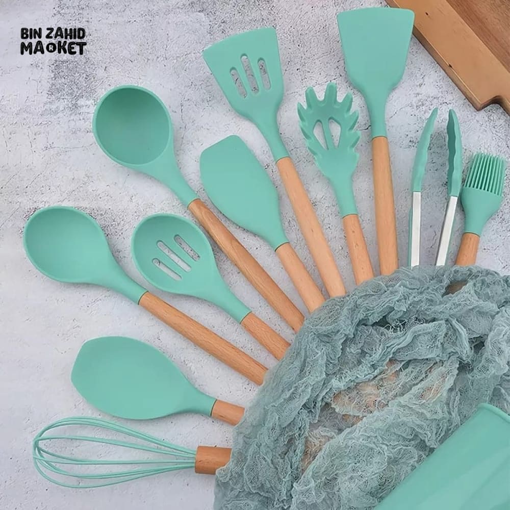 12 PIECES SILICONE UTENSIL SET - Image 6