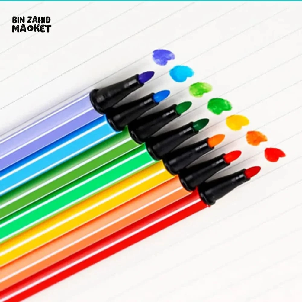 12 PIECES WATER COLORS PEN SET - Image 3