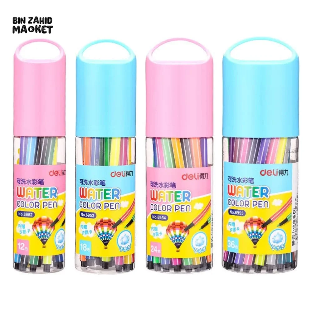 12 PIECES WATER COLORS PEN SET - Image 4