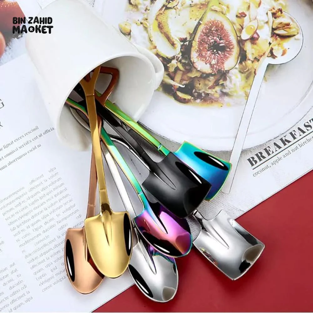 2 PIECES FLAT SHOVEL SPOON SET - Image 2