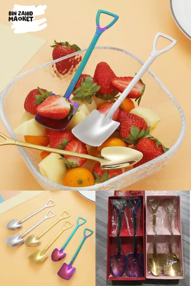 2 PIECES FLAT SHOVEL SPOON SET - Image 7