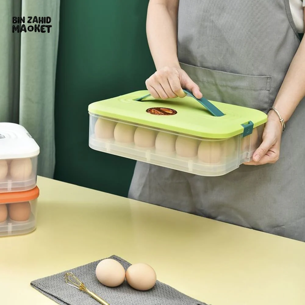 24 GRIDS EGG STORAGE BOX - Image 6