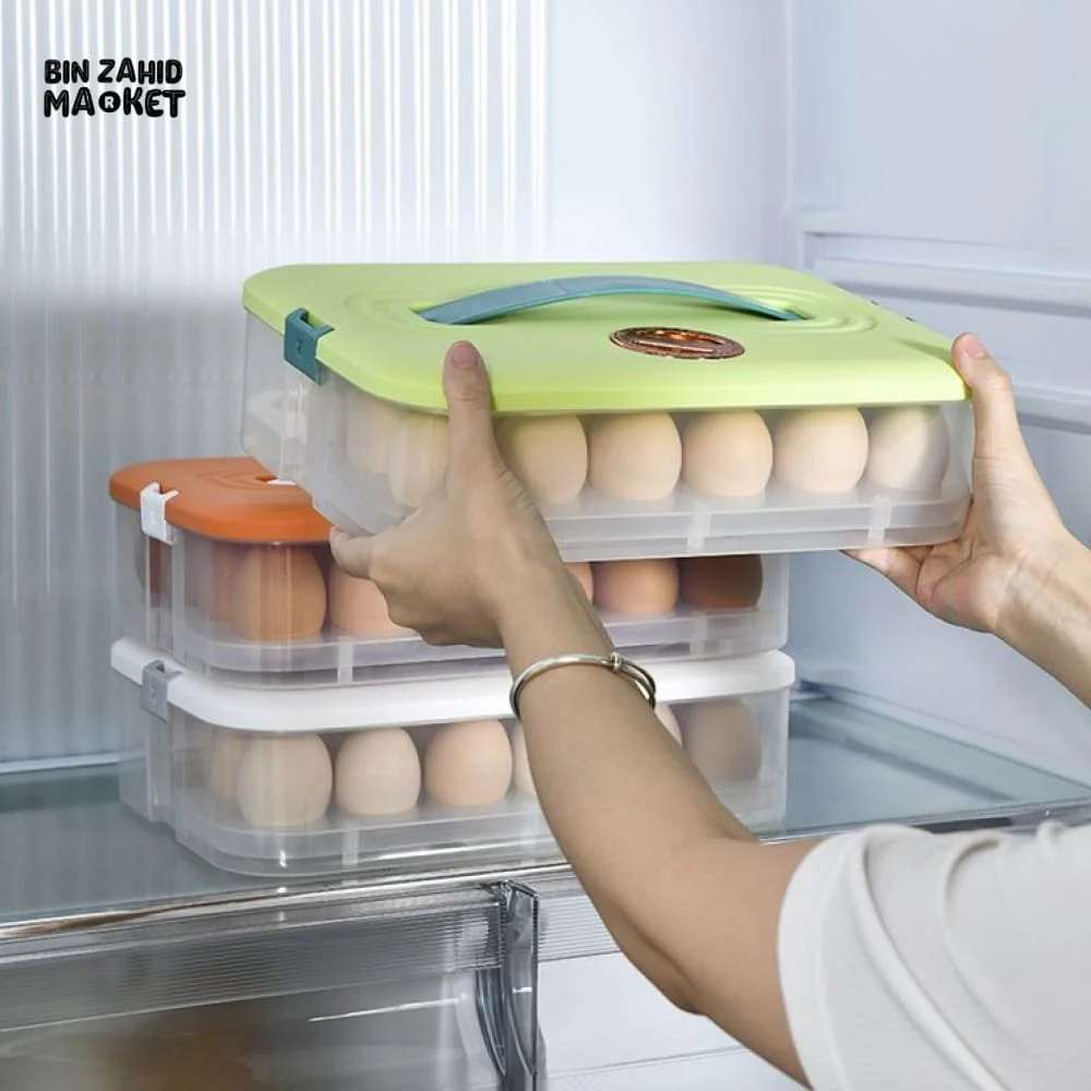 24 GRIDS EGG STORAGE BOX - Image 8