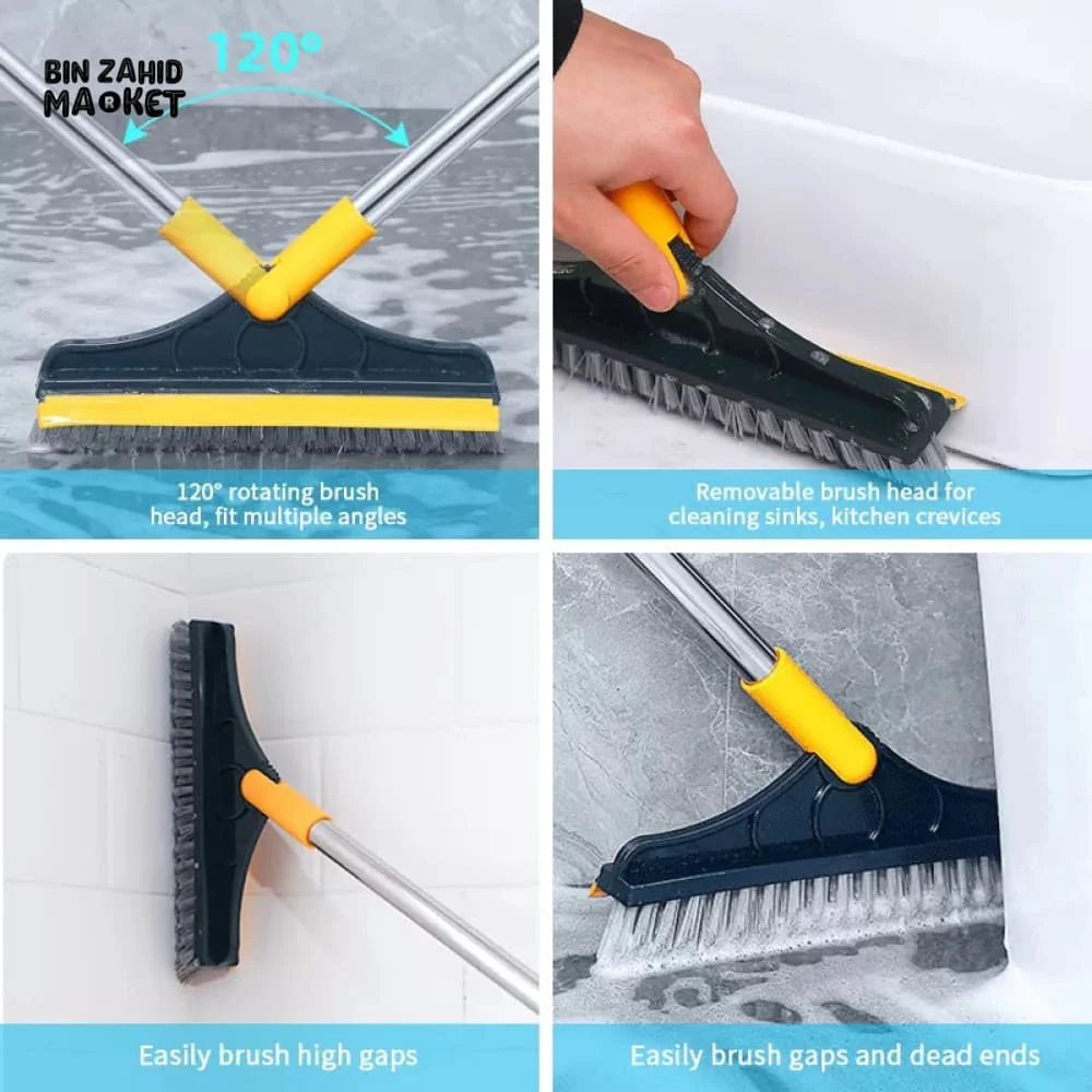2IN1 FLOOR SCRUBBER CLEANING WIPER BRUSH - Image 4