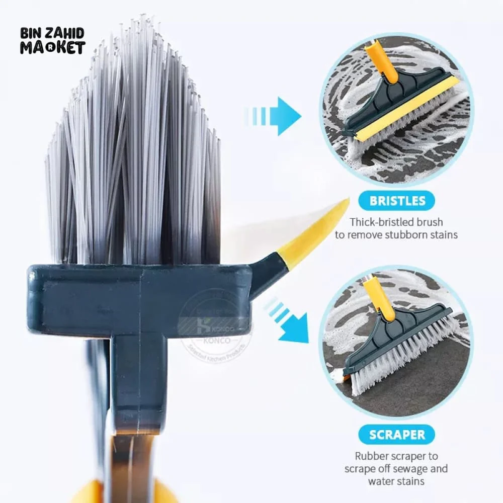 2IN1 FLOOR SCRUBBER CLEANING WIPER BRUSH - Image 5