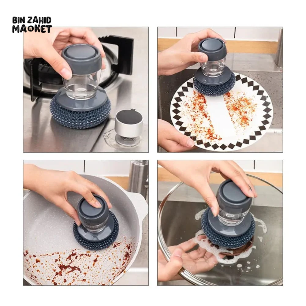 2IN1 KITCHEN SPONGE BRUSH - Image 4