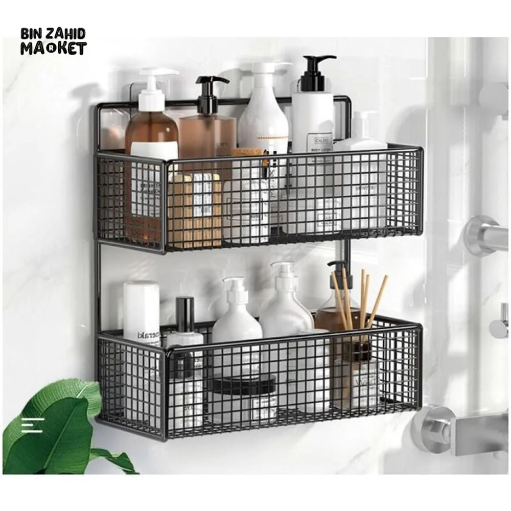 2X LAYERS METAL STORAGE RACK - Image 3