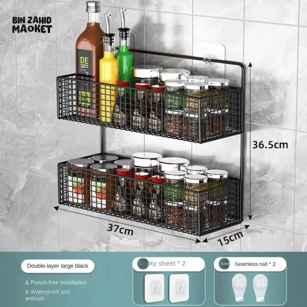 2X LAYERS METAL STORAGE RACK - Image 6