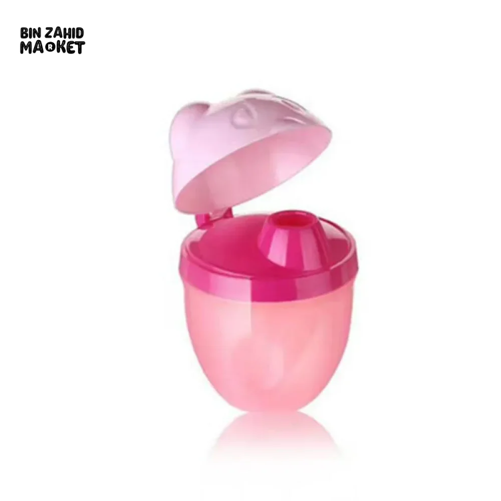 3-GRIDS BEAR SHAPE MILK POWDER DISPENSER PORTABLE LEAKPROOF BABY FEEDING BOX - Image 5