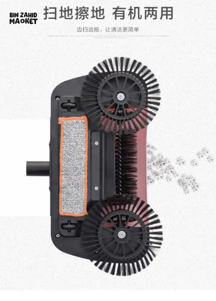 3-IN-1 MAGIC BROOM MOP – HAND PUSH FLOOR SWEEPER DUST COLLECTOR & WET CLEANER - Image 6