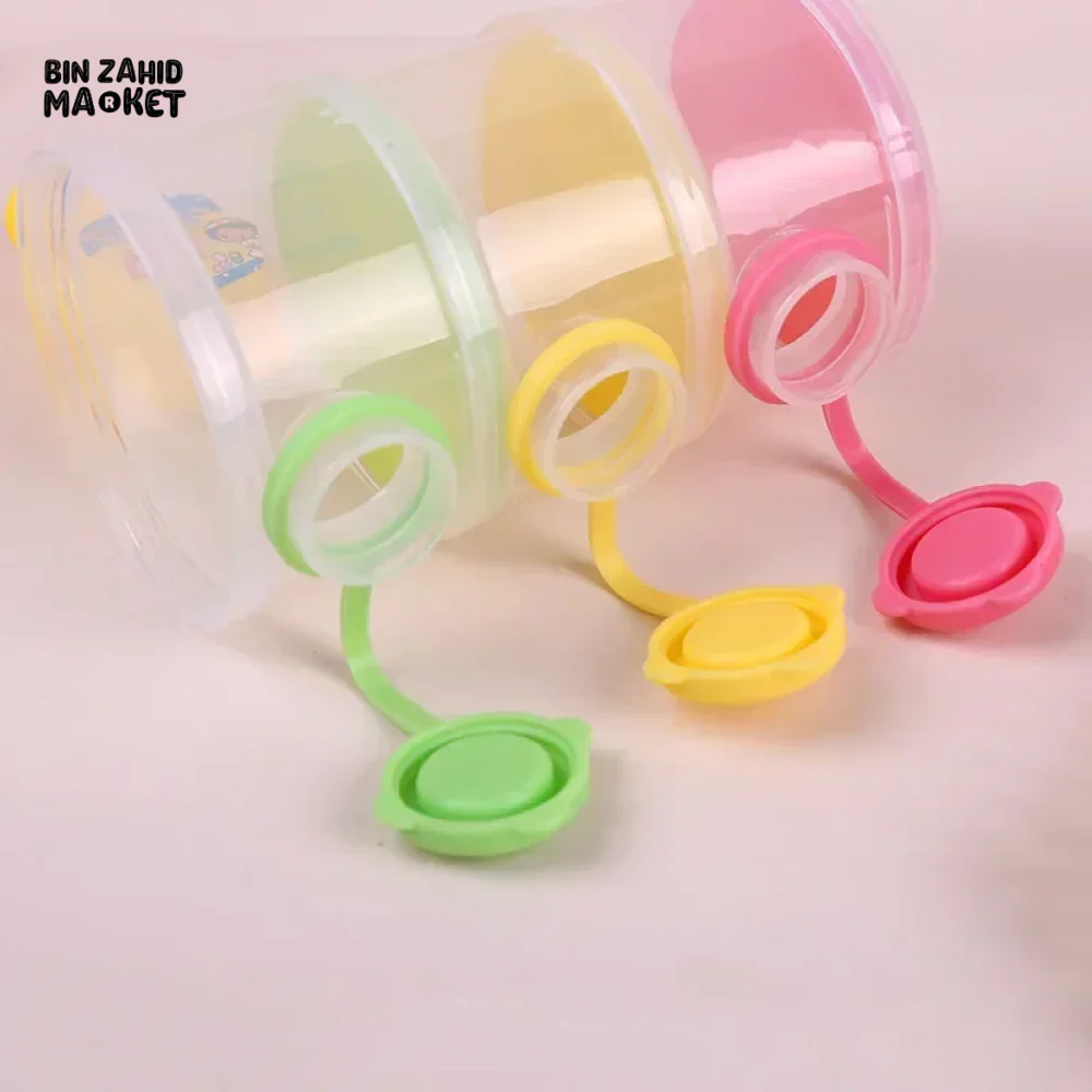 3-LAYER 360ML BPA-FREE BABY MILK POWDER BOX SIDE OPEN FOOD STORAGE CONTAINER - Image 4