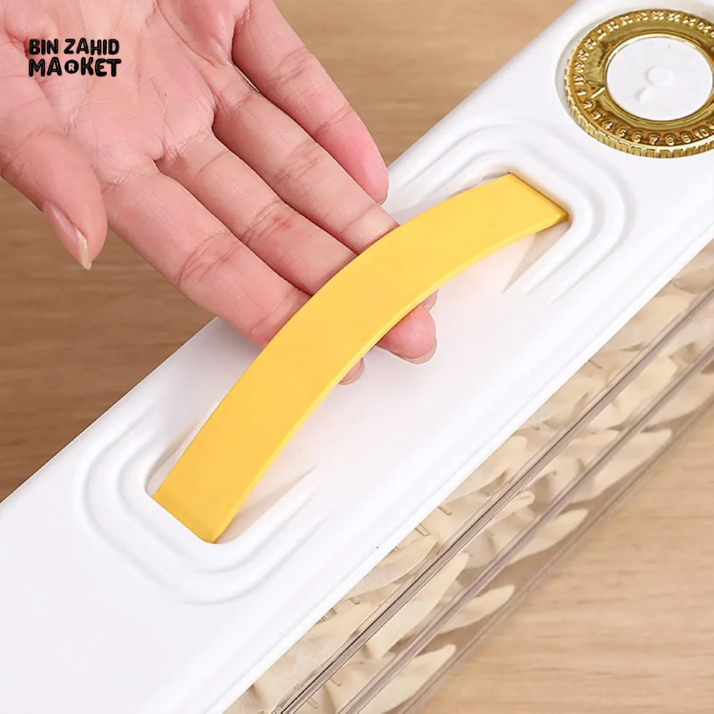 3-LAYER DUMPLING & SANDWICH STORAGE BOX FOOD GRADE PORTABLE WITH TIMING FREEZER - Image 4