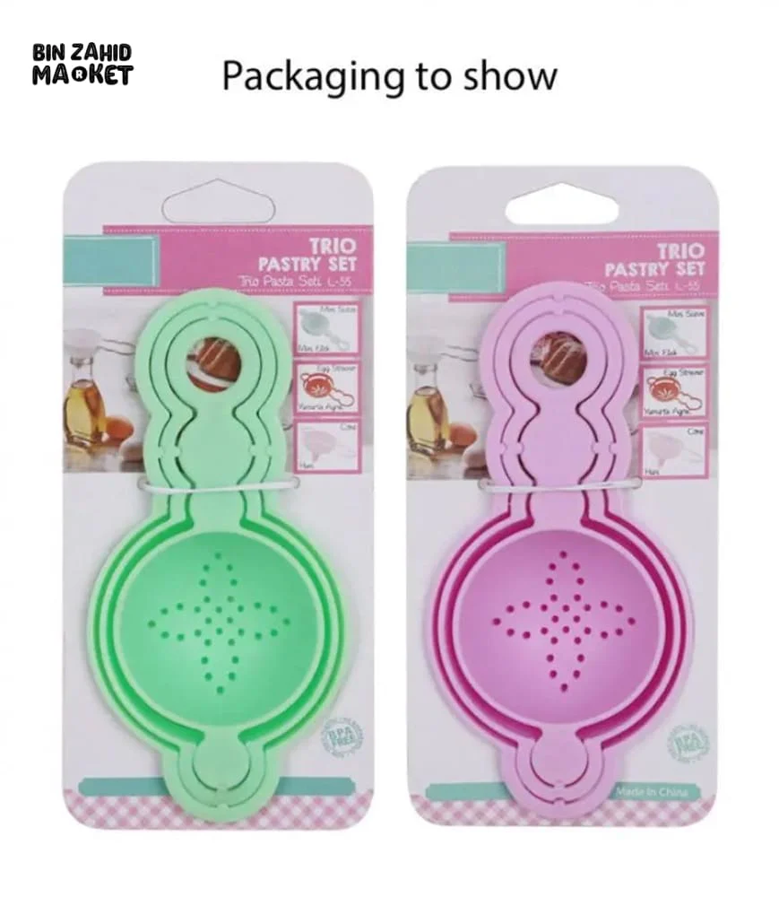 3 PIECES FUNNEL EGG WHITE SEPERATOR - Image 5