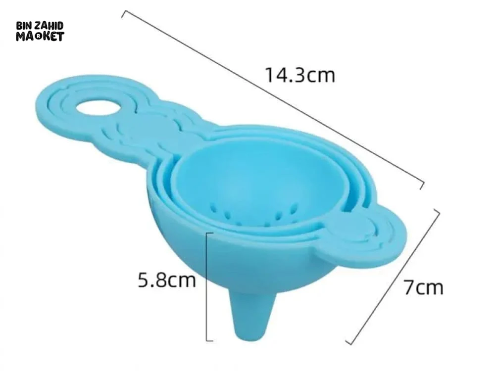 3 PIECES FUNNEL EGG WHITE SEPERATOR - Image 8