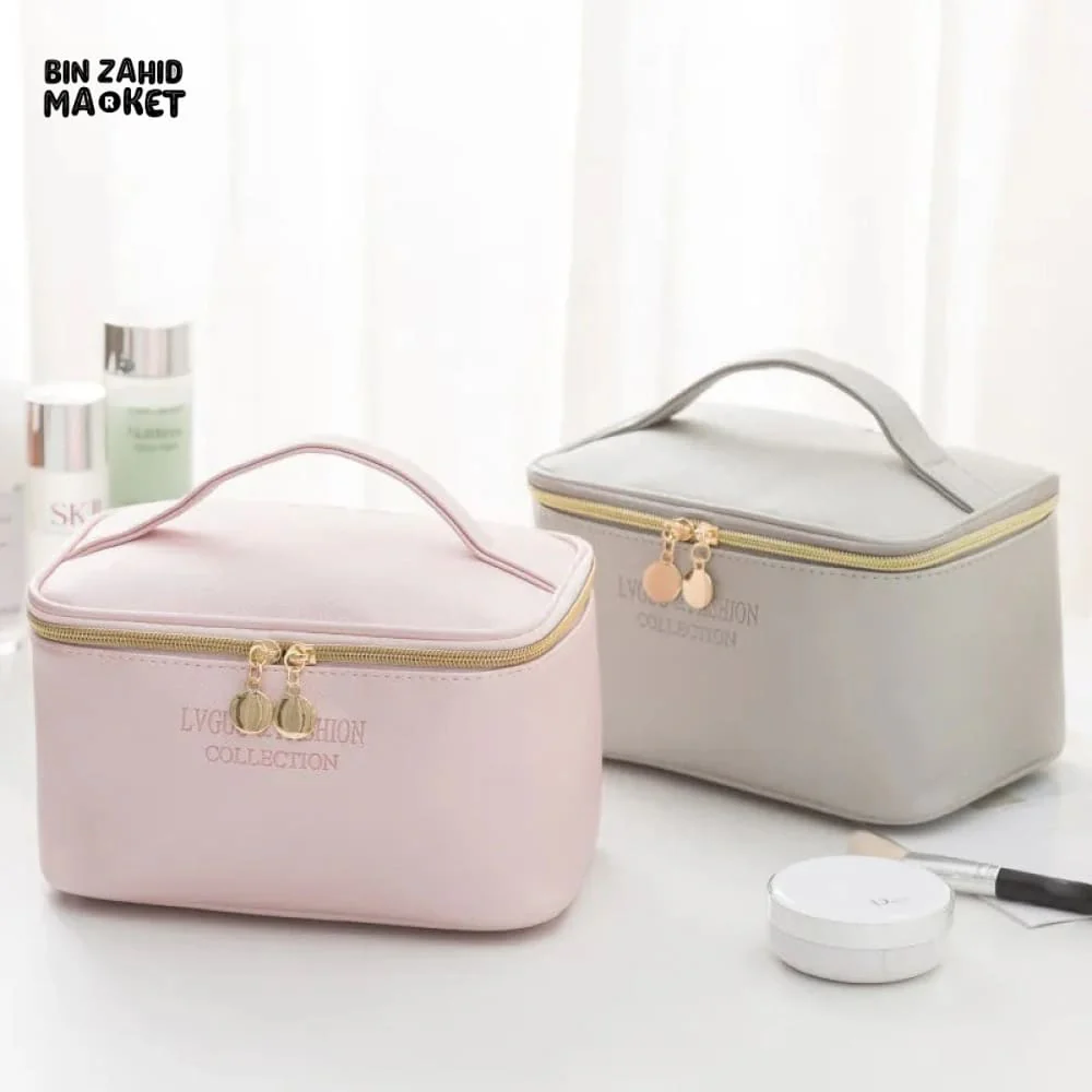 3 PIECES PU TRAVEL COSMETIC BAG - Image 5