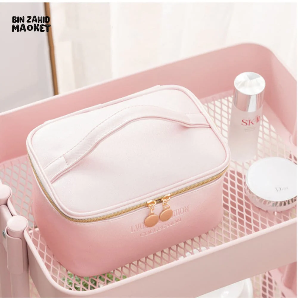 3 PIECES PU TRAVEL COSMETIC BAG - Image 7