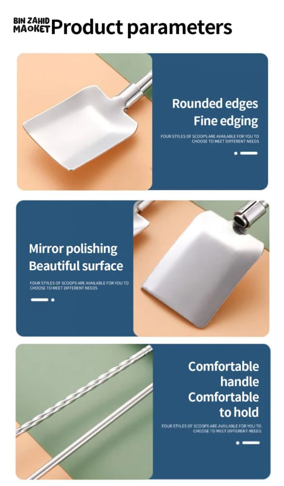 3 PIECES SET REUSABLE STEEL SPOON STRAW - Image 6