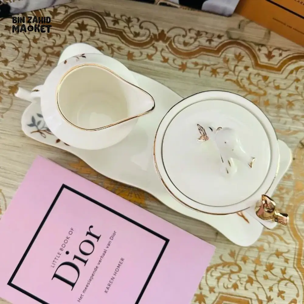3 PIECES SUGAR POT SET ELEGANT KITCHEN CONTAINER SET FOR SUGAR & SPICES - BRD355 B - Image 7