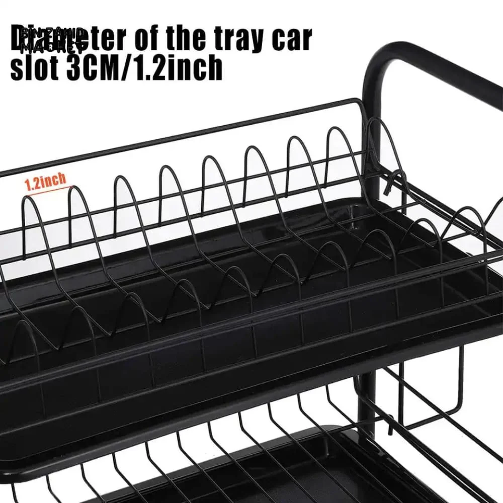 3 TIER DISH DRYING RACK - Image 7