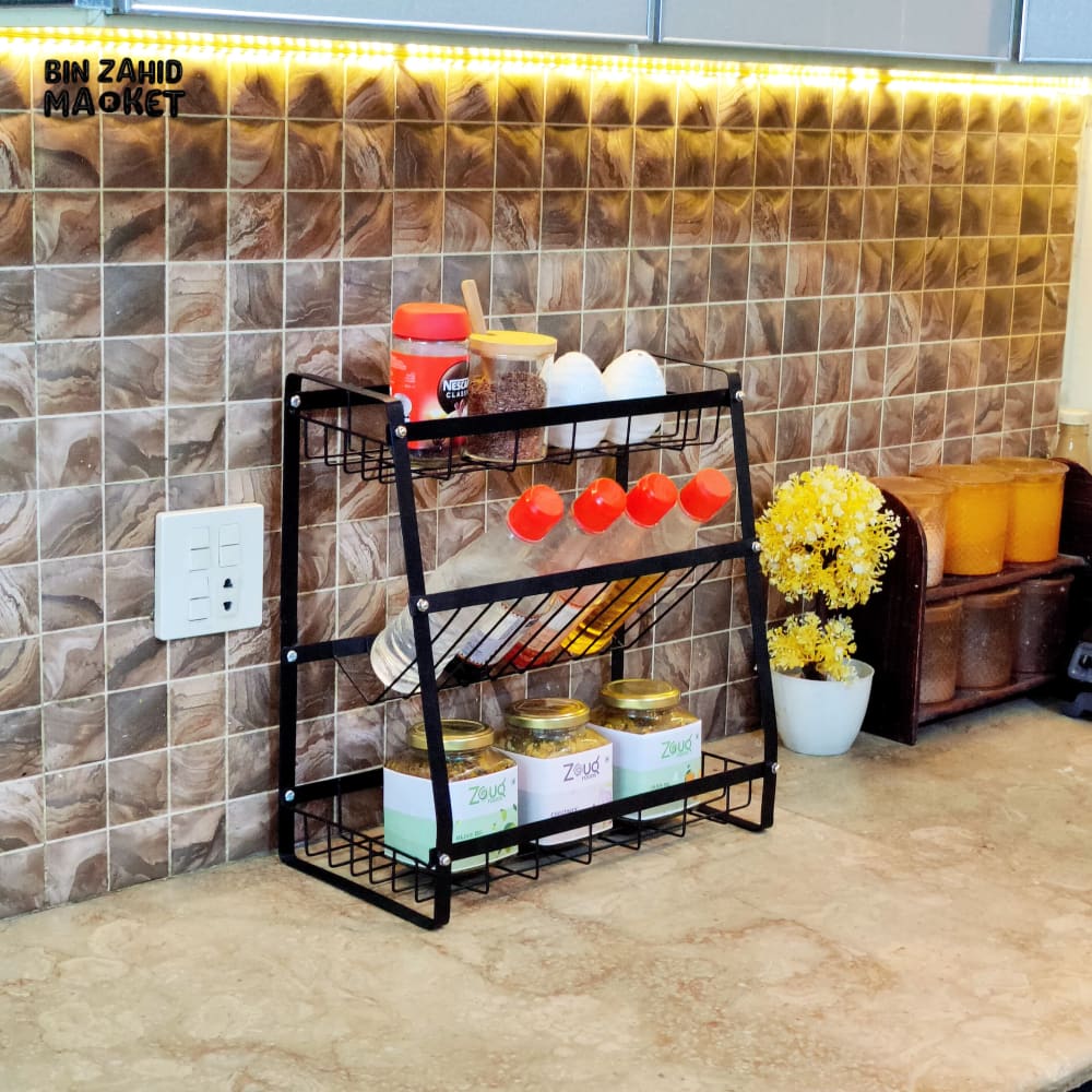 3-TIER KITCHEN STORAGE RACK - Image 8