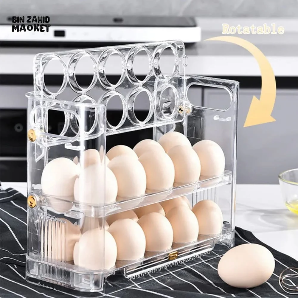 30X GRIDS 3 LAYERS EGGS ORGANIZER - Image 4