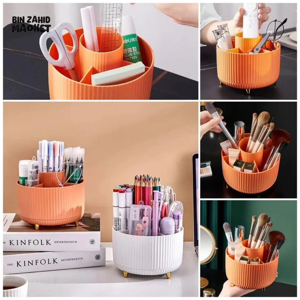 360° ROTATING COSMETIC BRUSH ORGANIZER - Image 7