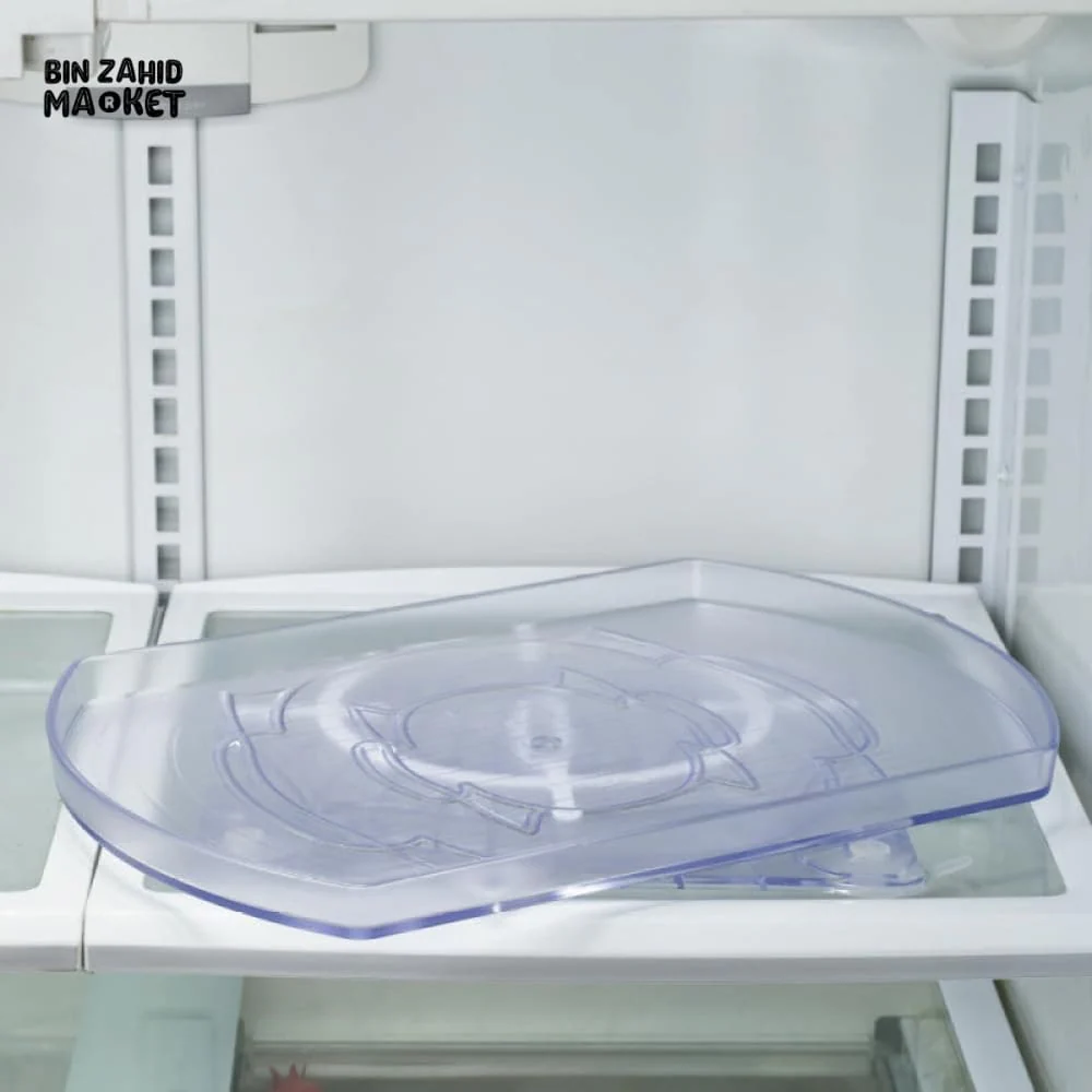 360° ROTATING ORGANIZER – MULTIPURPOSE SPICE RACK & REFRIGERATOR STORAGE TURNTABLE - Image 7