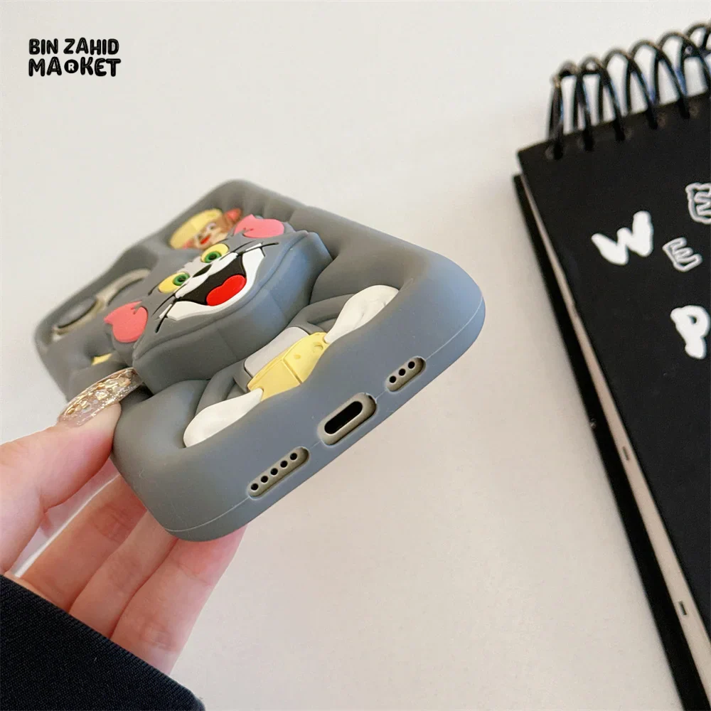 3D TOM & JERRY IPHONE CASE – SOFT SILICONE COVER - Image 6
