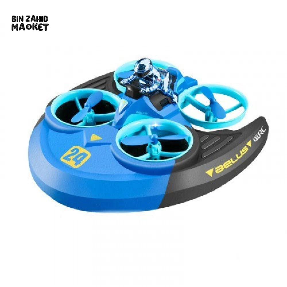 3IN1 4DRC REMOTE CONTROL CAR & BOAT V24 DRONE - Image 2
