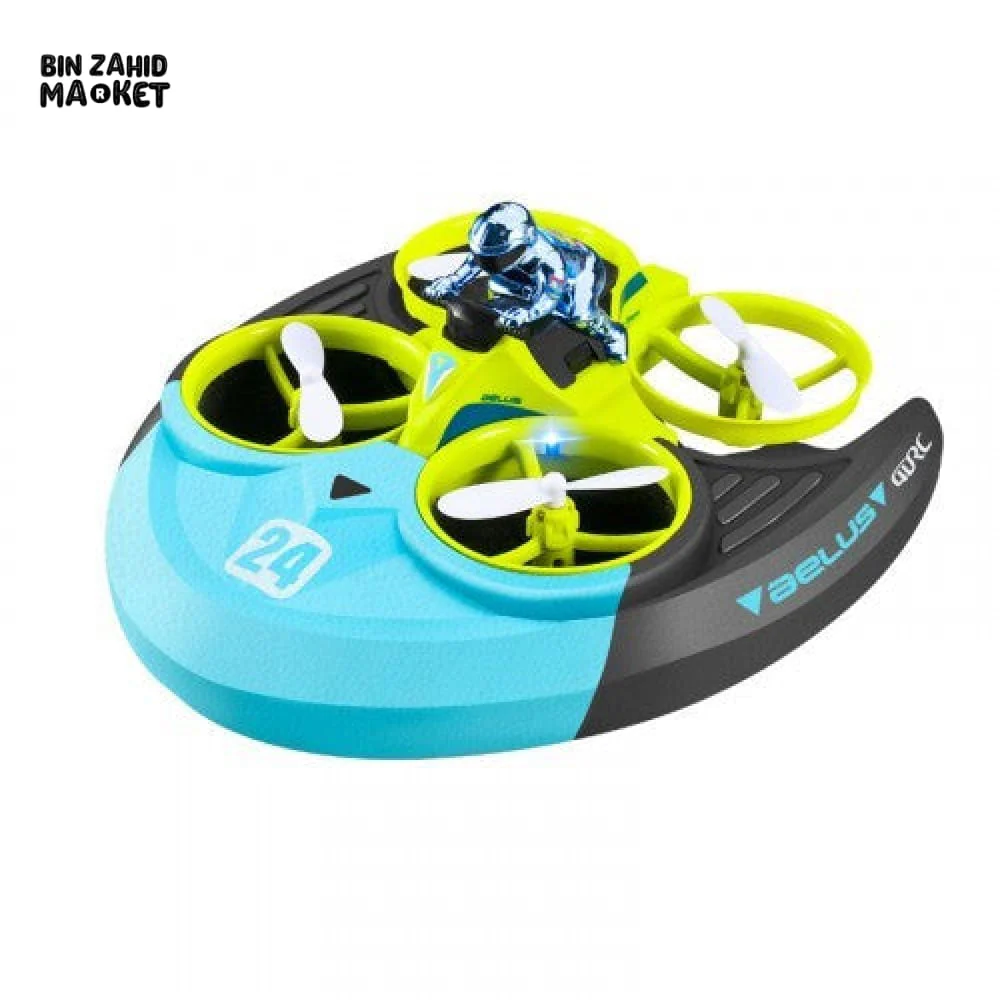 3IN1 4DRC REMOTE CONTROL CAR & BOAT V24 DRONE - Image 3