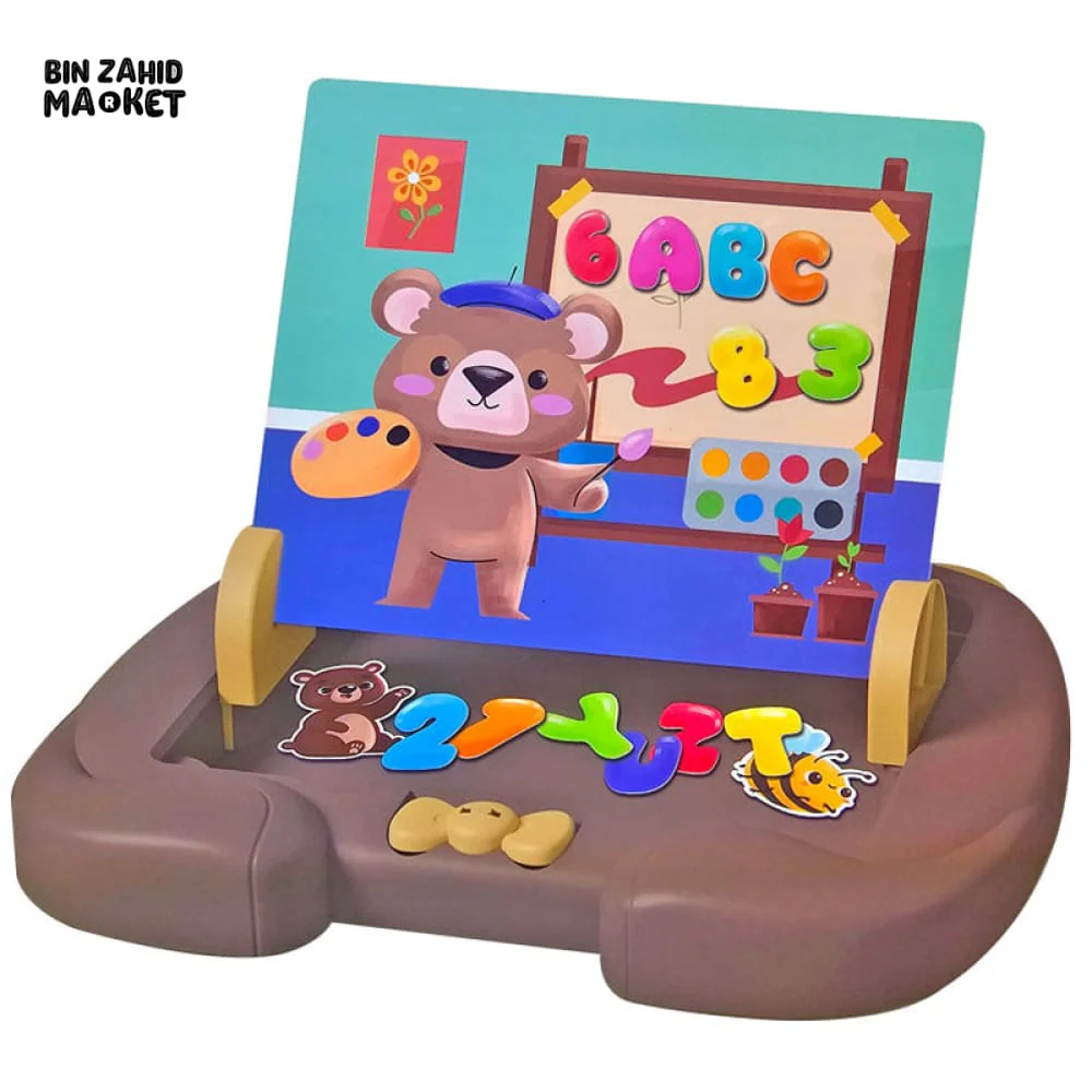 3IN1 CREATIVE KIDS FIRST DRAWING BOARD 14 PIECES ACCESSORIES - Image 3