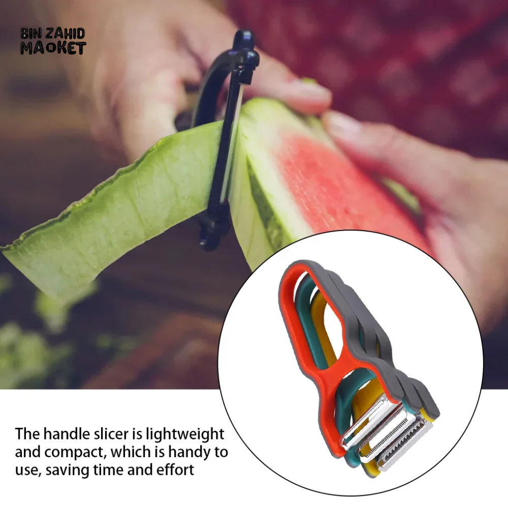 3PCS VEGETABLE PEELER SET KITCHEN PEELING TOOLS - Image 3