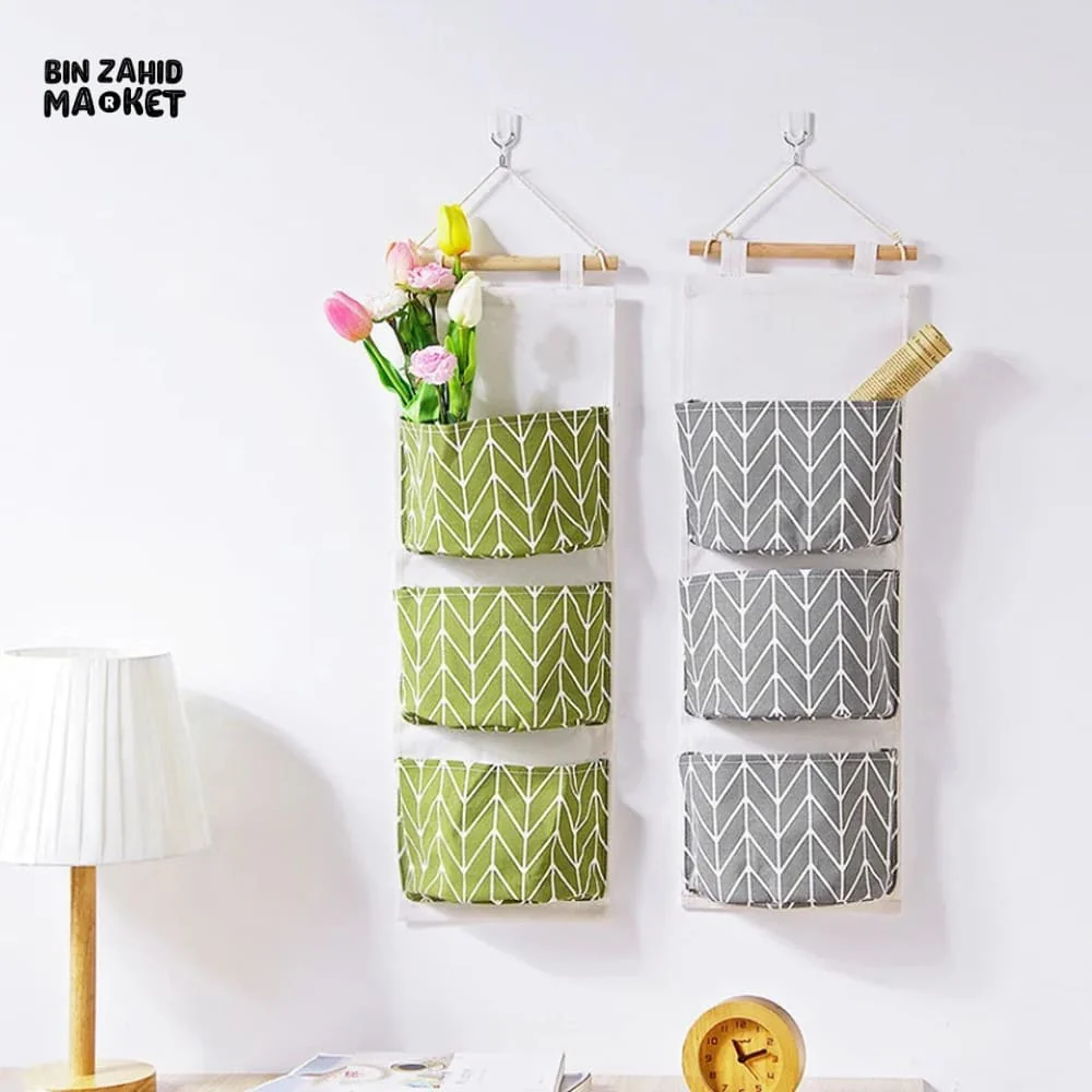 3X GRIDS WALL HANGING STORAGE ORGANIZER - Image 7