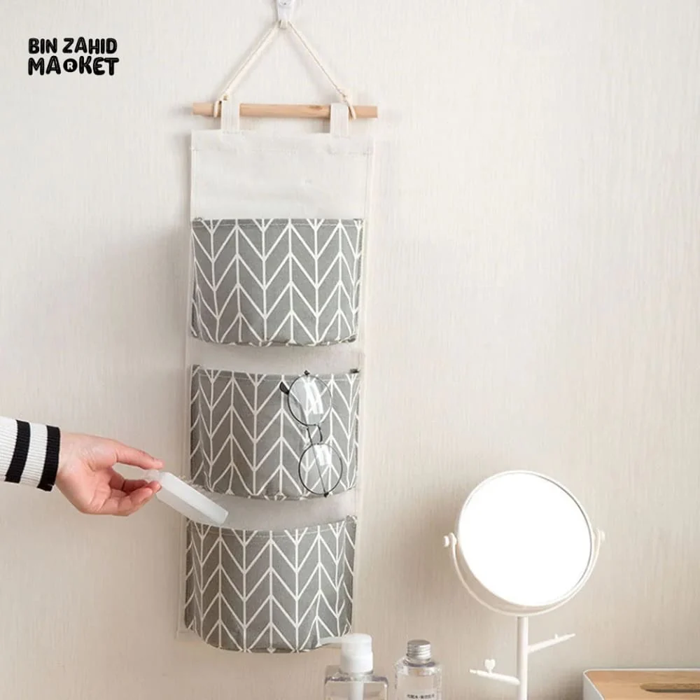 3X GRIDS WALL HANGING STORAGE ORGANIZER - Image 8