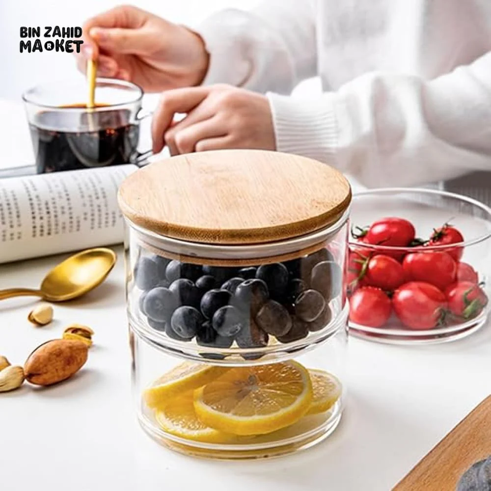 4 LAYER GLASS FOOD CONTAINER - Image 4