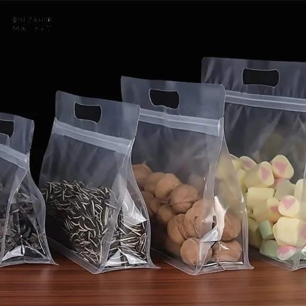 4 PIECES SEALED AIRTIGHT PLASTIC BAGS - Image 4