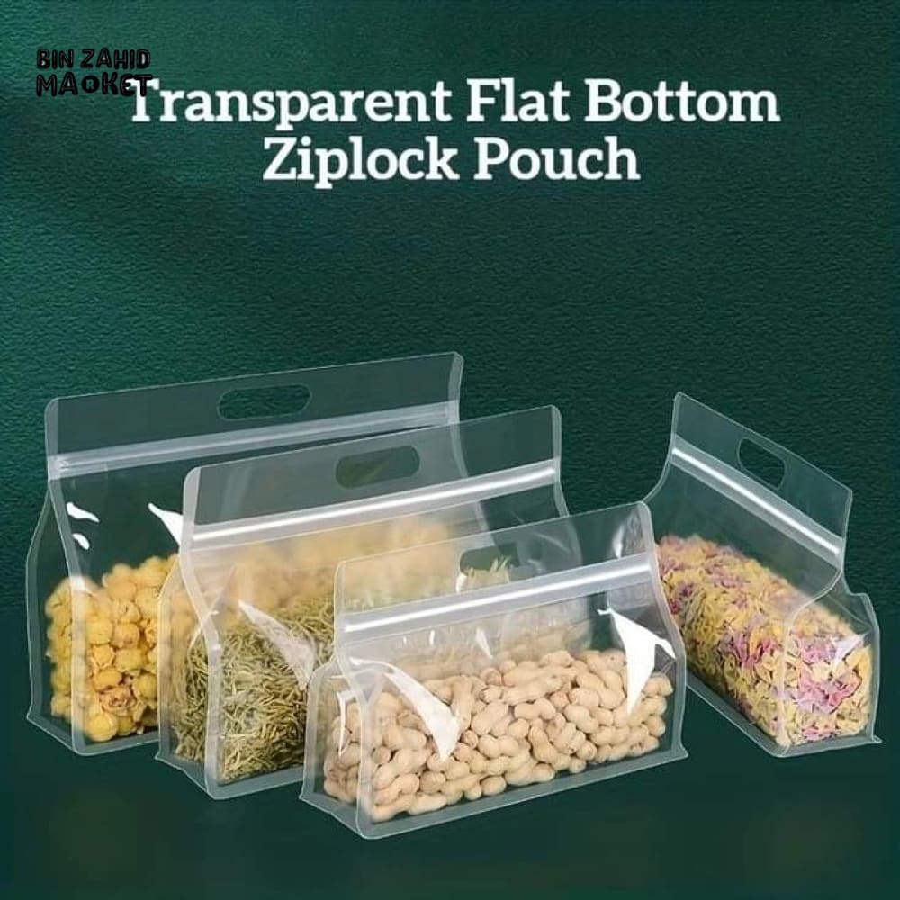 4 PIECES SEALED AIRTIGHT PLASTIC BAGS - Image 5