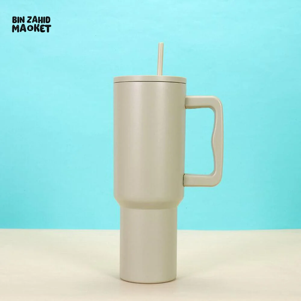 40OZ INSULATED STAINLESS STEEL TUMBLER - APRICOT - Image 2