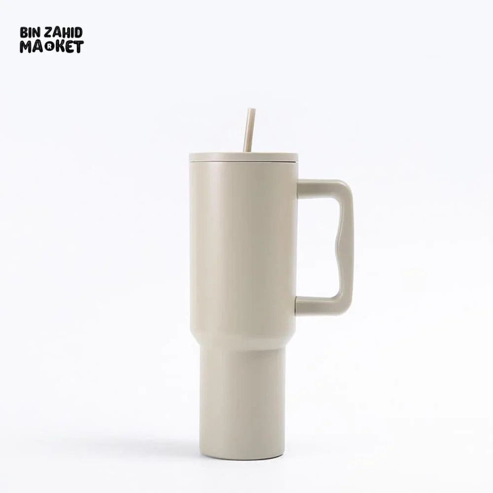 40OZ INSULATED STAINLESS STEEL TUMBLER - APRICOT - Image 6