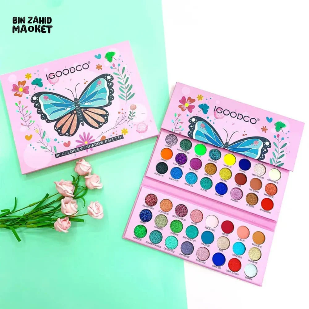 48 & 96 COLORS EYE SHADOW PALLETE FOR GIRLS - Image 2