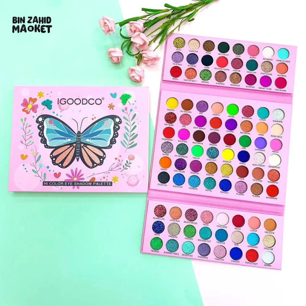 48 & 96 COLORS EYE SHADOW PALLETE FOR GIRLS - Image 3