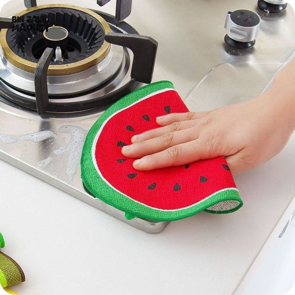 4PIECE FRUIT KITCHEN CLEANING TOWELS – HANGING MULTIPURPOSE WIPES FOR LUXURY VILLA DECOR - Image 3