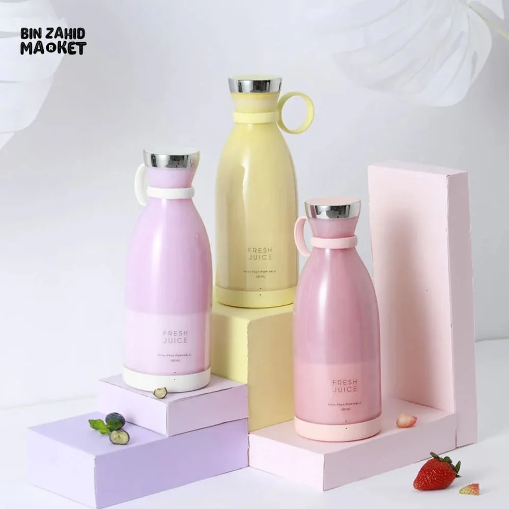 4X BLADES RCHARGEABLE JUICER BLENDER - Image 4