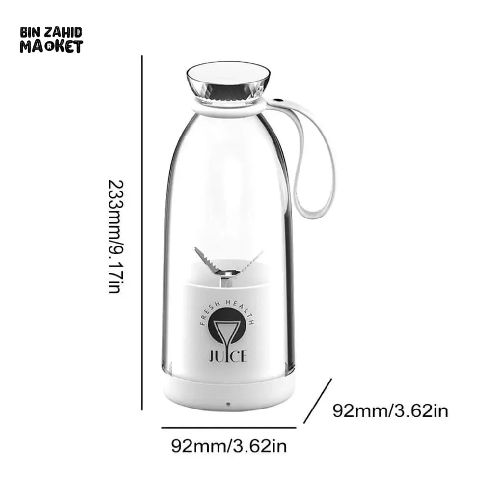 4X BLADES RCHARGEABLE JUICER BLENDER - Image 6