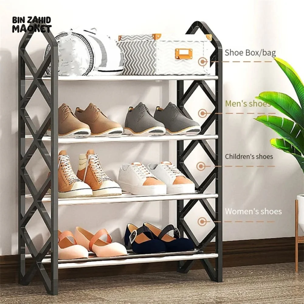 4X LAYERS DIAMOC CUT SHOE RACK - Image 6