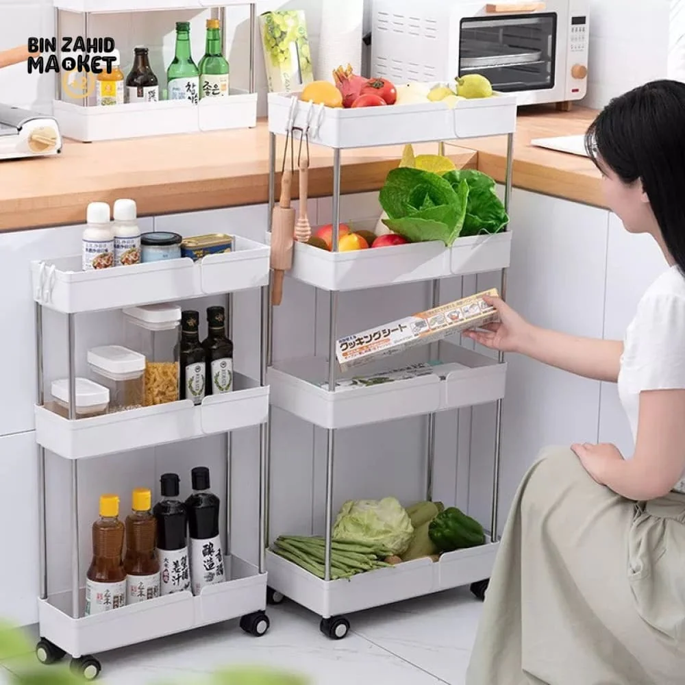 4X TIER SLIM TROLLEY - Image 2