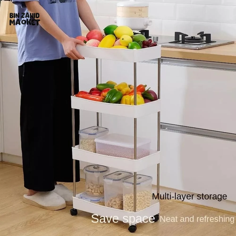 4X TIER SLIM TROLLEY - Image 3