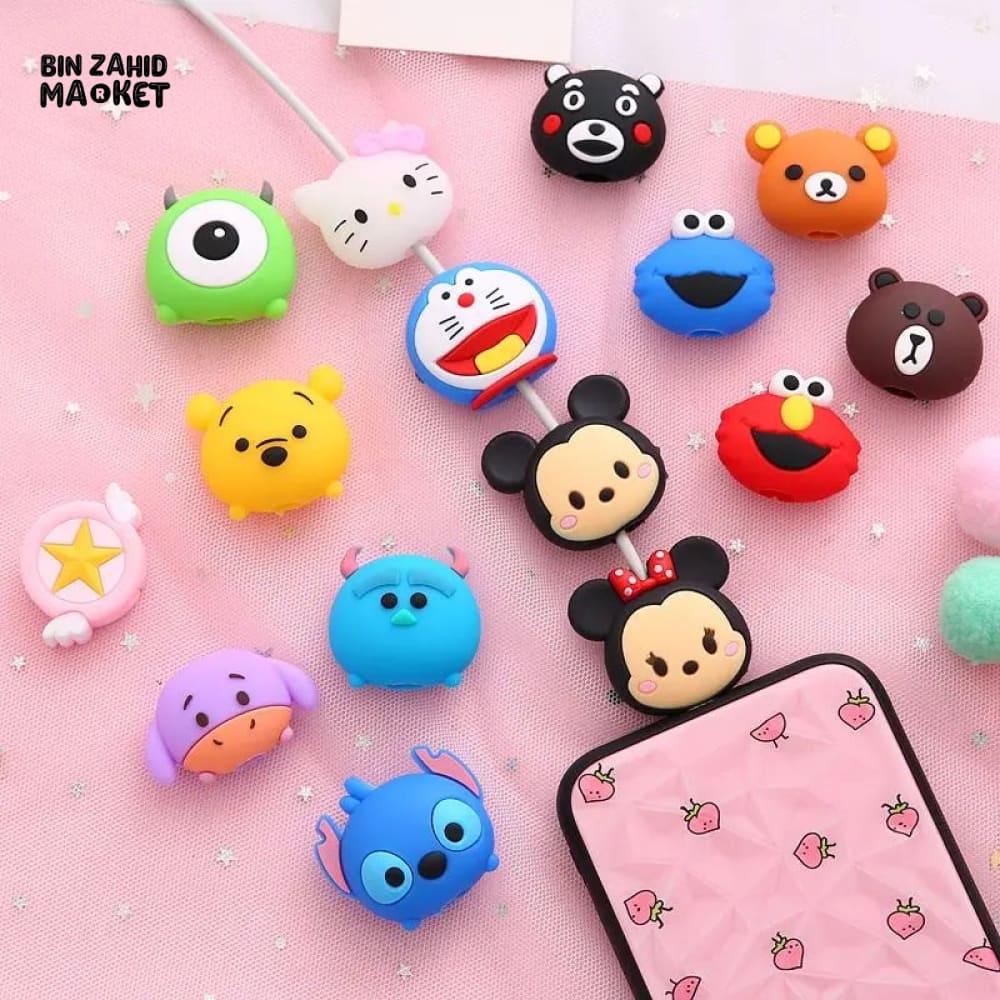 5 PIECES EMOJIS CABLE PROTECTORS - Image 5