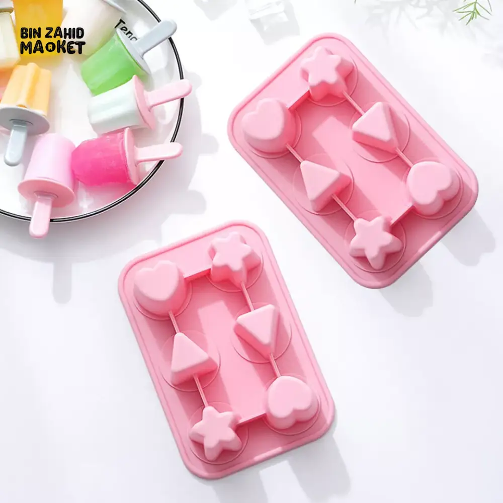 6 HOLES SUMMER ICE-CREAM MAKER POPSICLE MOLD - Image 7